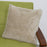 Crofta 18"x18" Super Soft Plush Pillows With Fur Cushion Cover Home Bed Sofa Beige