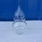 Crofta Calabash Shaped Hanging Glass Flower Vase Bottle Terrarium Container