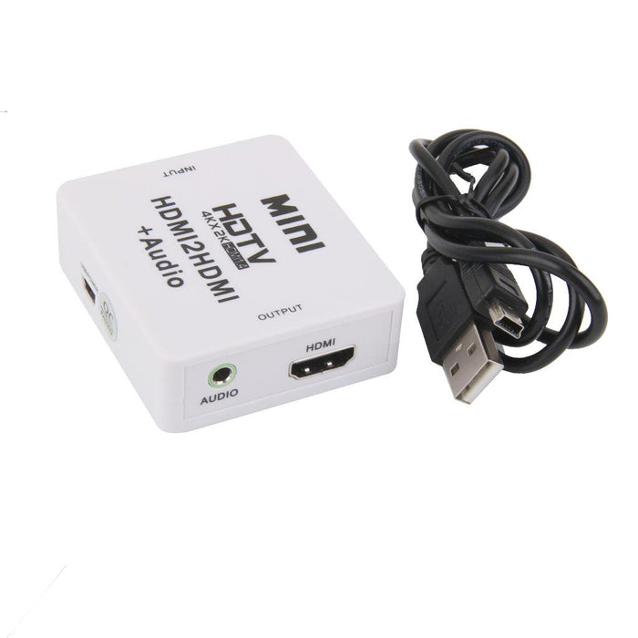 Crofta Generic HDMI to HDMI Audio Video Converter Splitter Digital Analog Adapter