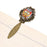 Crofta Retro Ducument Bookmark Reading Marker Stationery Metal Clip Owl Cage #1