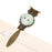 Crofta Antique Style Metal Clip Bookmark Marker Reading Gift Cute Cat