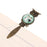 Crofta Ducument Bookmark Reading Marker Stationery Metal Paper Clip Cute Newlyweds