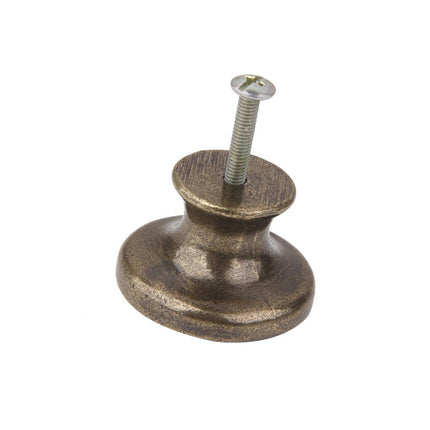 Crofta Vintage Cabinet Door Drawer Bin Handle Pull Knob Hardware -Clock