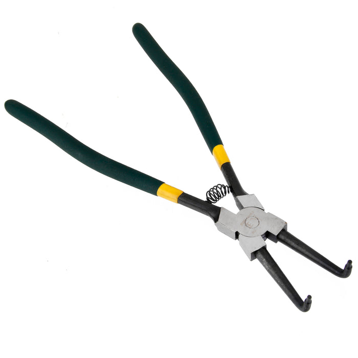 Crofta 13inch Household Durable Internal Bent Circlip Pincher Pincer Snap Ring Pliers Hand Tool