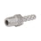 Crofta 1/8"x6mm Stainless Steel Male Thread Pipe Fitting Barb Hose Tail Connector