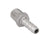 Crofta 1/4"x8mm Stainless Steel Male Thread Pipe Fitting Barb Hose Tail Connector