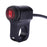 Crofta Motorcycle Handlebar Spot Lamp Headlight On Off Switch with indicator light