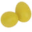 Crofta 1 Pair Plastic Percussion Musical Egg Maracas Shakers - Lemon Yellow