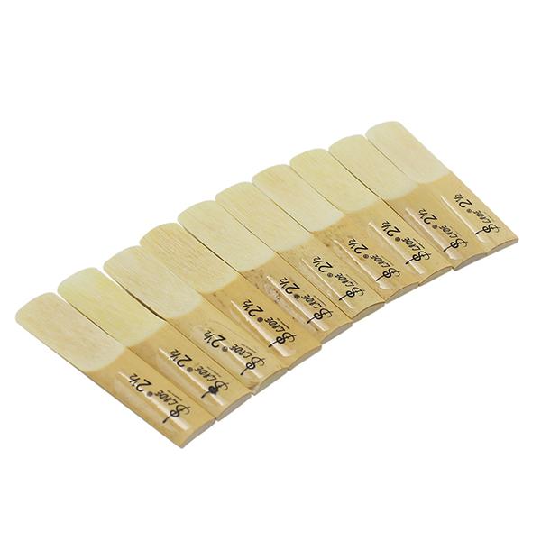 Crofta 10pcs Bb Clarinet Reeds 2.5