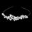 Wedding Bridal Crystal Rhinestone Pearl Decor Crown Headband Tiara