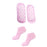 Crofta 1 pair Womens Beauty SPA Moisturizing Skincare Gel Smooth Nourishing Treatment Anti-Slip Socks Pink