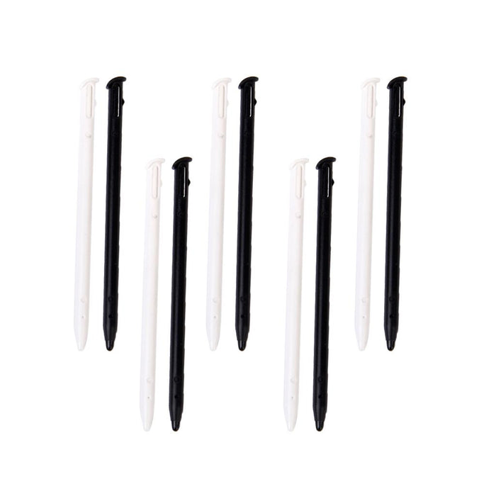 Crofta 10 Pieces Plastic Stylus Touch Screen Pen for New Nintendo 3DS Console Game