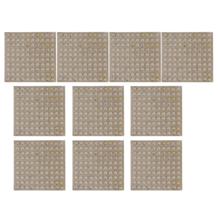 Crofta 10 Sheet Adhesive Sticky Door Feet Furniture Bumper Kitchen Cupboard Cabinet Drawer Buffer Stop Pad 1000pcs