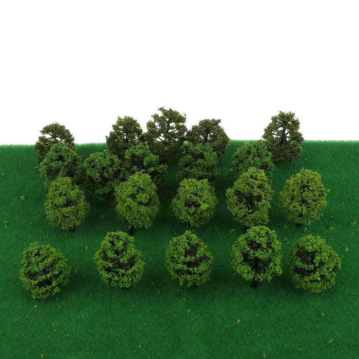 Crofta 160x Model Tree Layout Train Railway Diorama Landscape Scenery 1:250 Z Scale