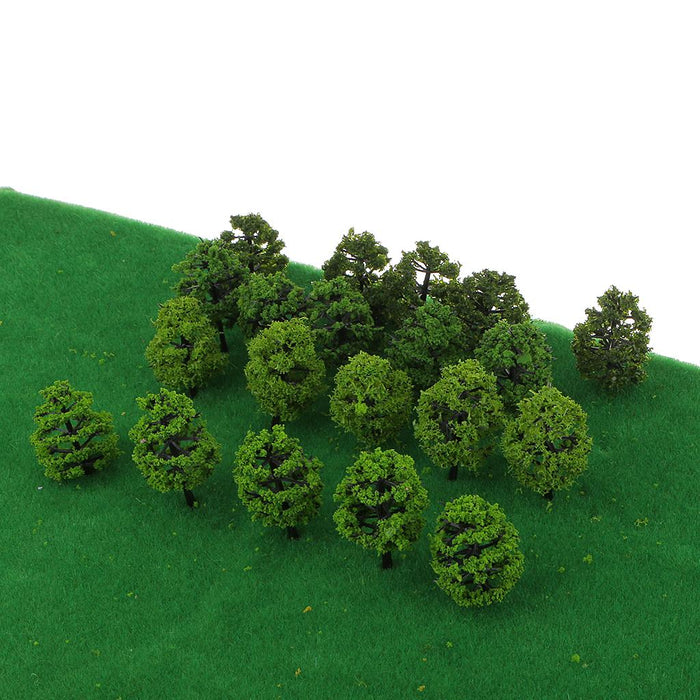 Crofta 160x Model Tree Layout Train Railway Diorama Landscape Scenery 1:250 Z Scale