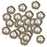 Crofta 50 Pieces Faux Pearl Buttons Flatback for Decoration DIY 25mm