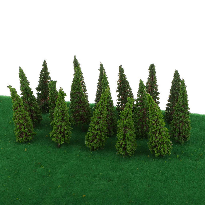 Crofta 150 HO Scale Cedar Model Trees Train Railway Diorama Scenery