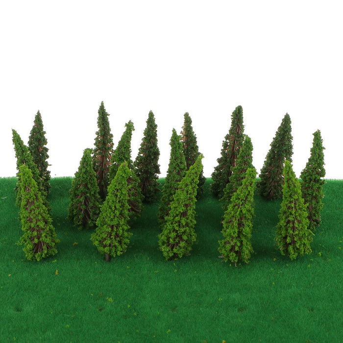 Crofta 150 HO Scale Cedar Model Trees Train Railway Diorama Scenery