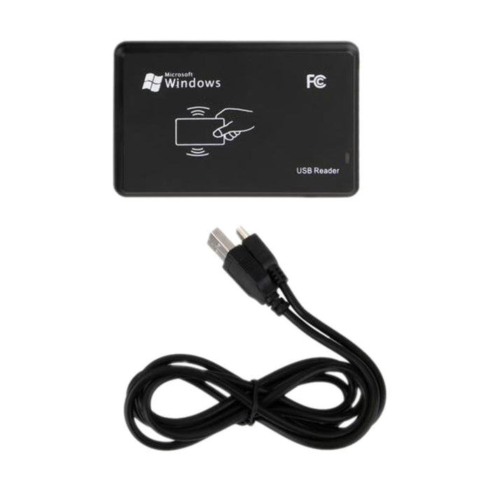 Crofta 2 Piece USB RFID Proximity Card Reader Smart Sensor 125Khz RFID Support EM4100 EM4102 TK4100 Cards