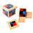 Crofta Wooden Montessori Mathematics Material Trinomial and Binomial Cube Set Kids Early Learn Algebra and Maths Educational Toy Gift