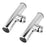 Crofta 2 Pieces / Set 316 Stainless Steel Boat Fishing Clamp On Rod Holder Rest Mount for Rail 3/4'' - 1''