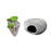 Crofta Aquarium Floating Rocks Fish Stone Cave for Fish Tank Decor Ornaments Combo