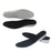 Crofta 2 Pair Soft Memory Foam Invisible Arch Heel Height Increase Taller Insoles