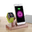 Crofta For Apple Watch Stand, For iPhone Docking Station, 2-in-1 Multi-Charging Station Hub for Apple Watch Series and All Smart Phone