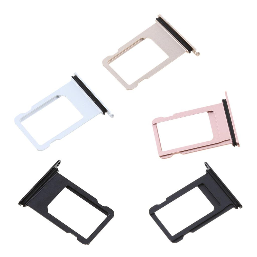 Crofta 5 Pieces Nano Sim Card Holder Tray Slot Replacement Part For iPhone 7