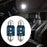 2x Generic Car LED Bulbs Reading Light Car Interior Dome Light for Cars 31mm