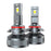 2 Pieces Car LED Headlight Bulbs 6000LM High Brightness 6000K Headlamp Bulbs 9005