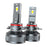 2 Pieces Car LED Headlight Bulbs 6000LM High Brightness 6000K Headlamp Bulbs 9012