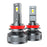 2 Pieces Car LED Headlight Bulbs 6000LM High Brightness 6000K Headlamp Bulbs H11