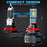 2 Pieces Car LED Headlight Bulbs 6000LM High Brightness 6000K Headlamp Bulbs H11