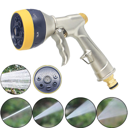 Crofta Water Spray Nozzle High Pressure Tool Lawn Showering Pets Garden Hose Nozzle