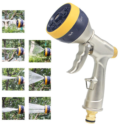 Crofta Water Spray Nozzle High Pressure Tool Lawn Showering Pets Garden Hose Nozzle