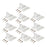 Crofta 10Pcs Generic Snow Guards Easy to Use Practical Accessories for Roofing Clear