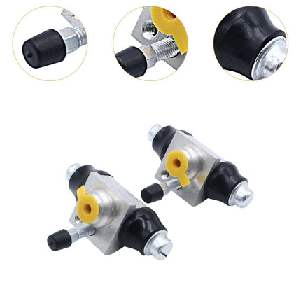 Crofta 2 Pieces Brake Wheel Cylinder 10046297 Directly Replace for Audi 100 80