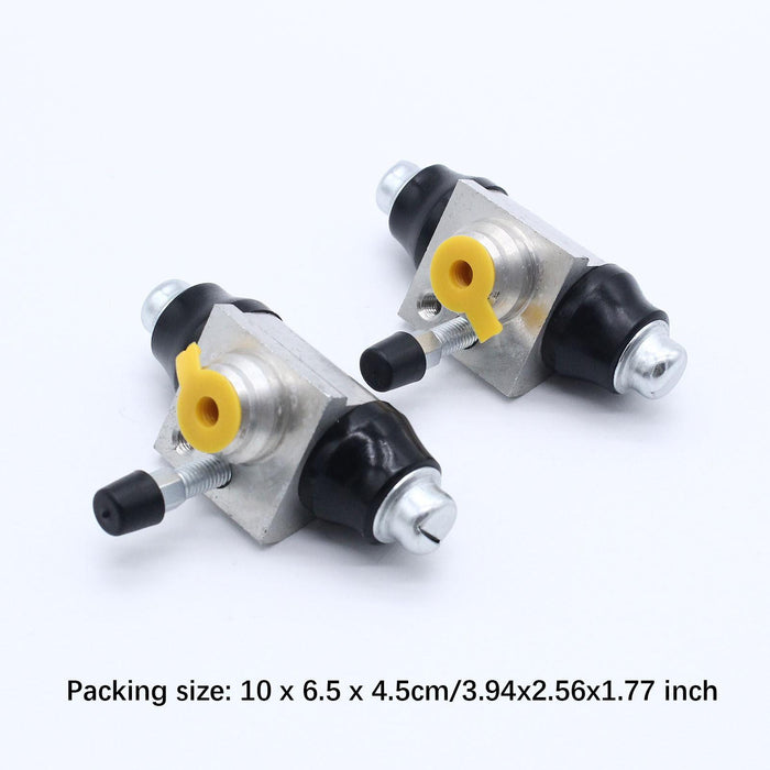 Crofta 2 Pieces Brake Wheel Cylinder 10046297 Directly Replace for Audi 100 80