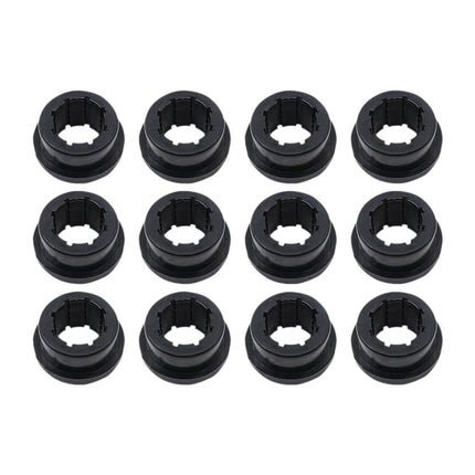 Crofta 12Pcs Rear Camber Bushing Spare Parts Lower Control for Honda ES Skunk2 Black