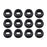 Crofta 12Pcs Rear Camber Bushing Spare Parts Lower Control for Honda ES Skunk2 Black