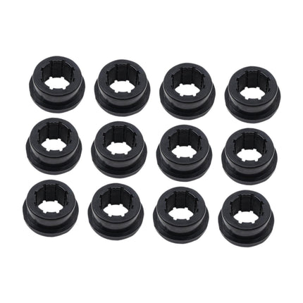 Crofta 12Pcs Rear Camber Bushing Spare Parts Lower Control for Honda ES Skunk2 Black