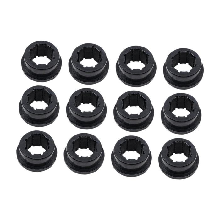 Crofta 12Pcs Rear Camber Bushing Spare Parts Lower Control for Honda ES Skunk2 Black