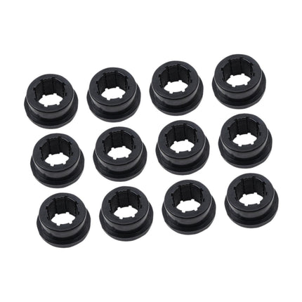 Crofta 12Pcs Rear Camber Bushing Spare Parts Lower Control for Honda ES Skunk2 Black