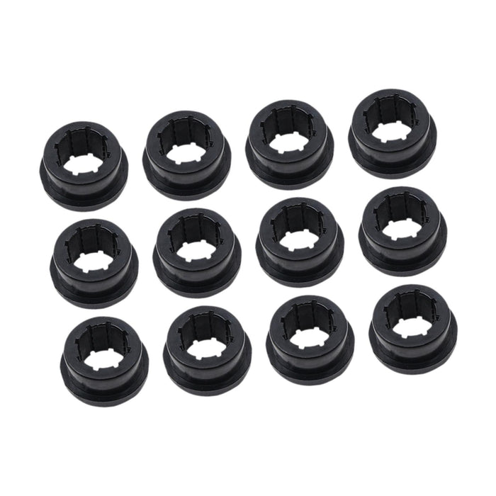 Crofta 12Pcs Rear Camber Bushing Spare Parts Lower Control for Honda ES Skunk2 Black