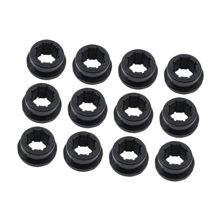 Crofta 12Pcs Rear Camber Bushing Spare Parts Lower Control for Honda ES Skunk2 Black