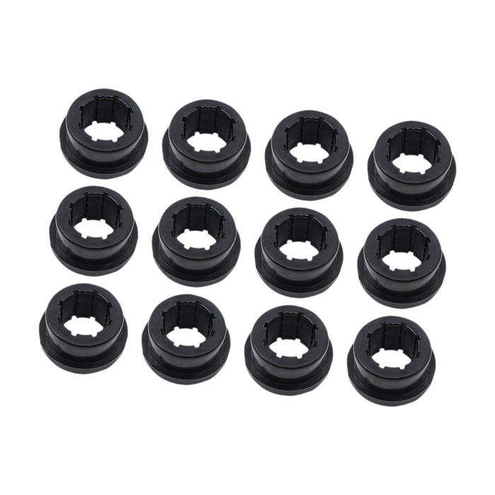 Crofta 12Pcs Rear Camber Bushing Spare Parts Lower Control for Honda ES Skunk2 Black