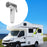 Crofta Shower Head Easy Installation Trailer Shower Head for Washroom RV Hotel Style A