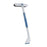 Crofta Car Windshield Ice Remover Snow Brush 27.5-33.8inch Sturdy Snow Removal Tool Blue and White