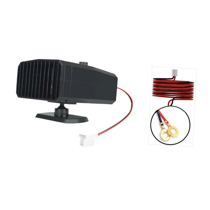 Crofta Electric Car Heater 360Â° Rotatable 48V 60V 72V Windshield Defroster Demister Cable Head